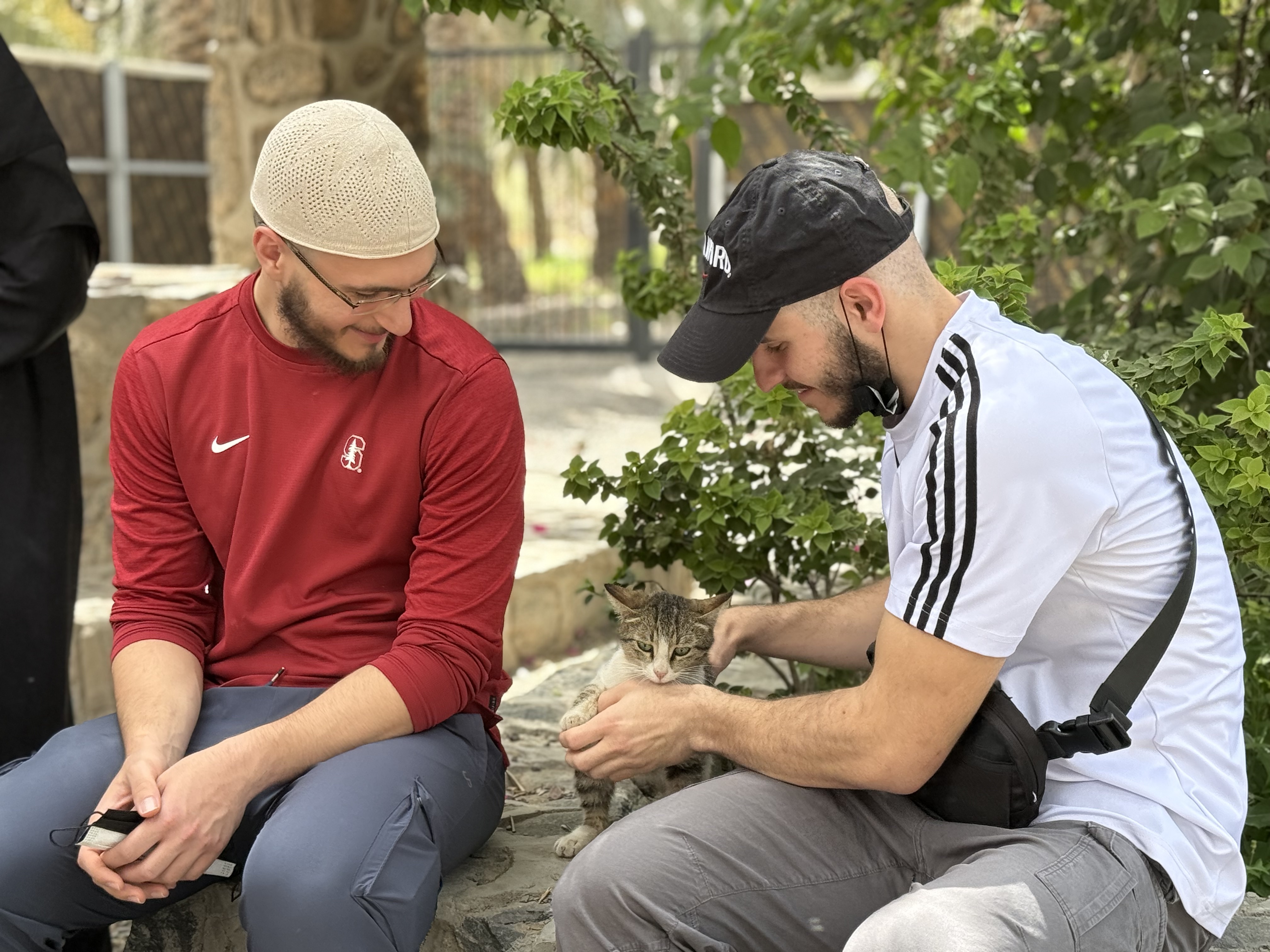 Students engaged in learning activities representing nurturing growth